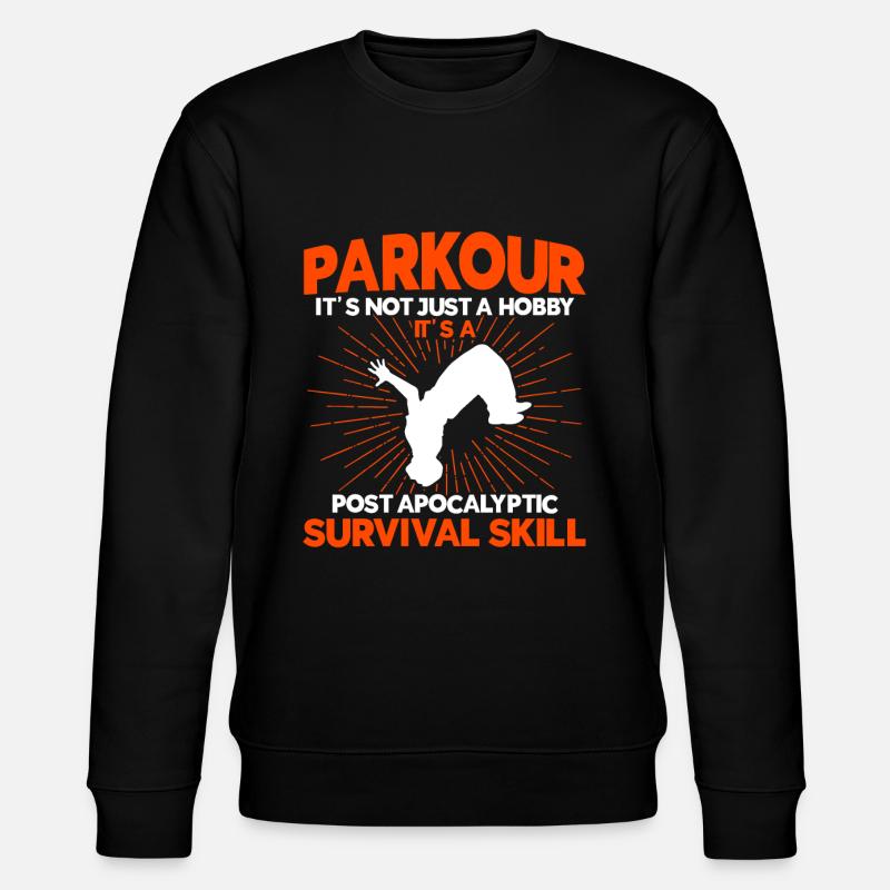 Parkour Cadeau Freerunning Parkour Runner - Sweat bio CHANGER Stanley/Stella Unisexe - noir