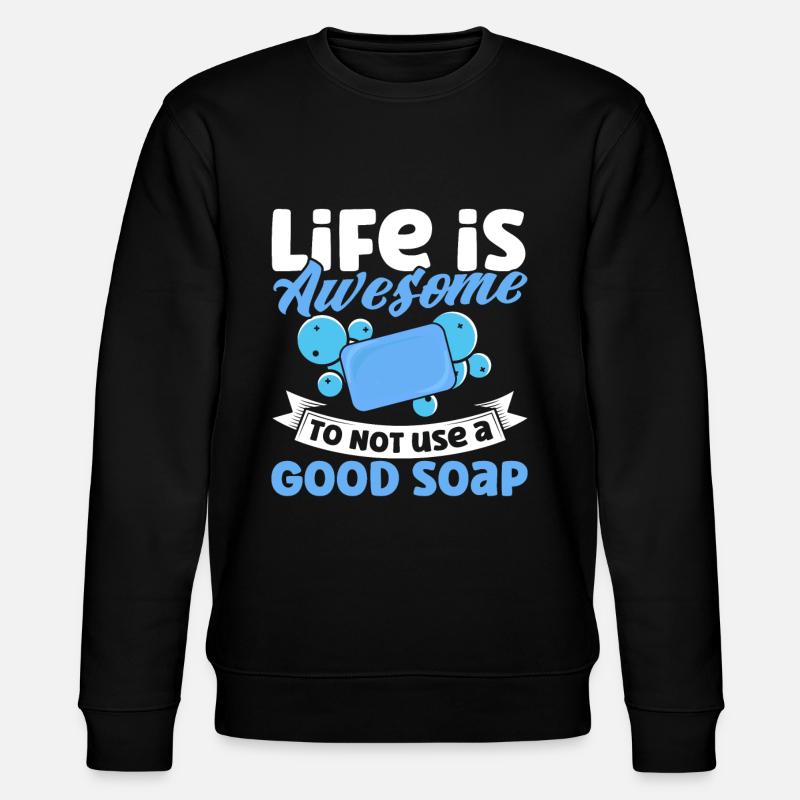 Savon Cadeau Savon Maison - Sweat bio CHANGER Stanley/Stella Unisexe - noir