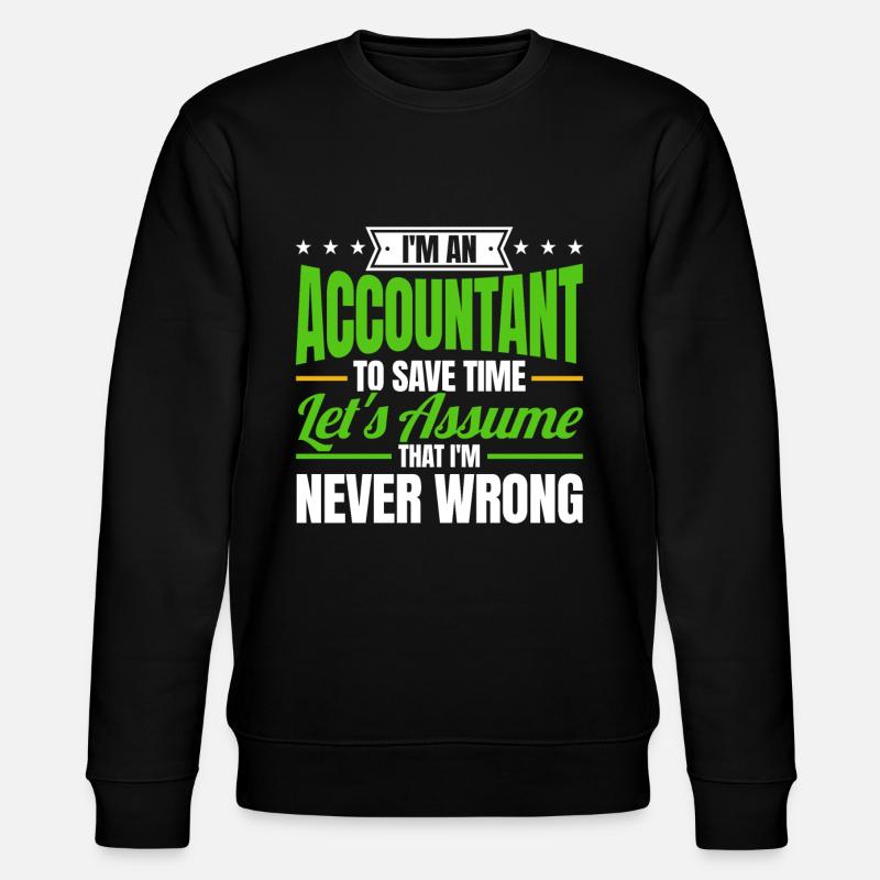 Comptable Donation Comptabilité Impôt CPA - Sweat bio CHANGER Stanley/Stella Unisexe - noir