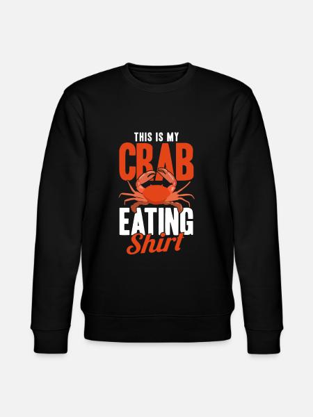 Seafood Lover Gift Seafood - Stanley/Stella CHANGER Unisex Organic Sweatshirt - black