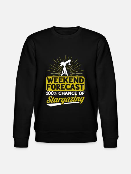 Stargazer Poison Cosmology Stargazing - Stanley/Stella CHANGER Unisex Organic Sweatshirt - black