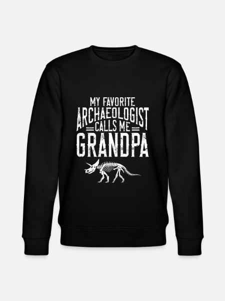 Archaeologist Gift Archaeology - Stanley/Stella CHANGER Unisex Organic Sweatshirt - black