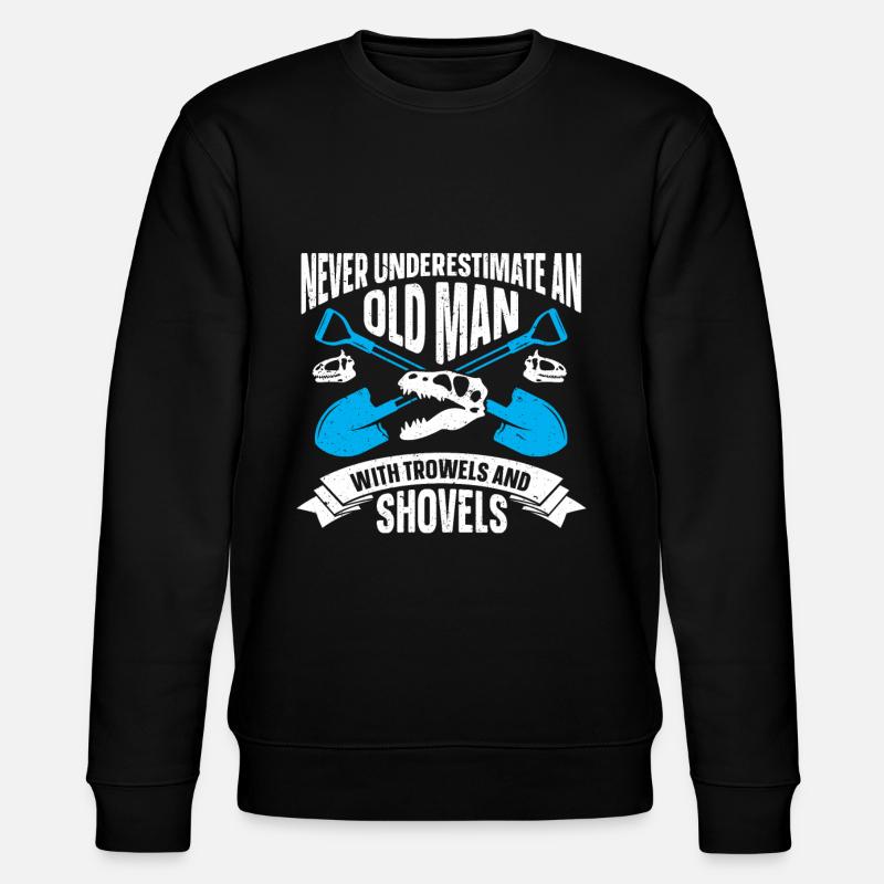 Archäologe Geschenk Archäologie - Stanley/Stella Unisex Bio-Sweatshirt CHANGER  - Schwarz
