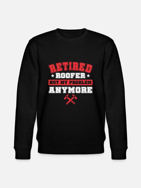 Dachdecker Geschenk Arbeit Handwerker Dachdecker - Stanley/Stella Unisex Bio-Sweatshirt CHANGER  - Schwarz