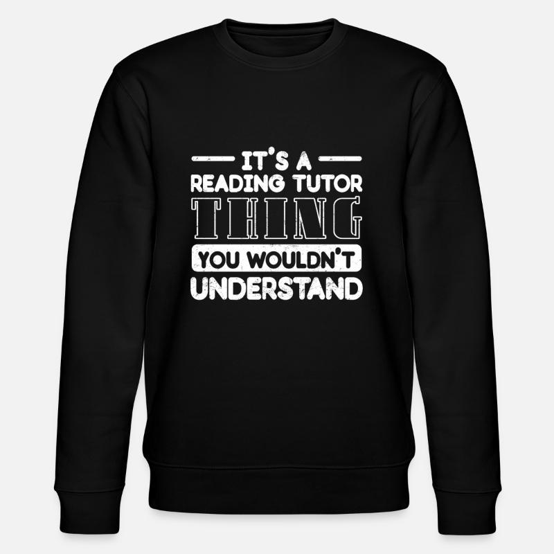 Tutor Geschenk Tutor - Stanley/Stella Unisex Bio-Sweatshirt CHANGER  - Schwarz