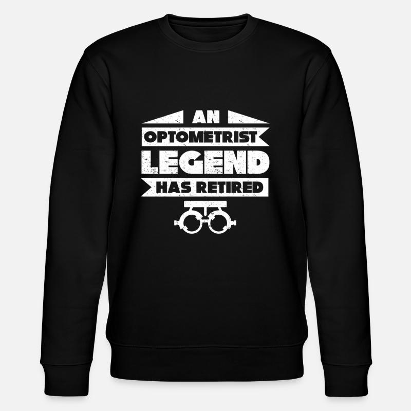 Opticien Gift Optometry - Sweat bio CHANGER Stanley/Stella Unisexe - noir