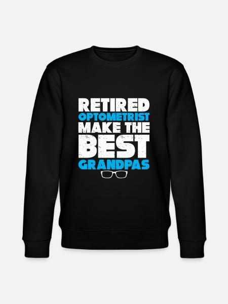 Optician Gift Optometry - Stanley/Stella CHANGER Unisex Organic Sweatshirt - black