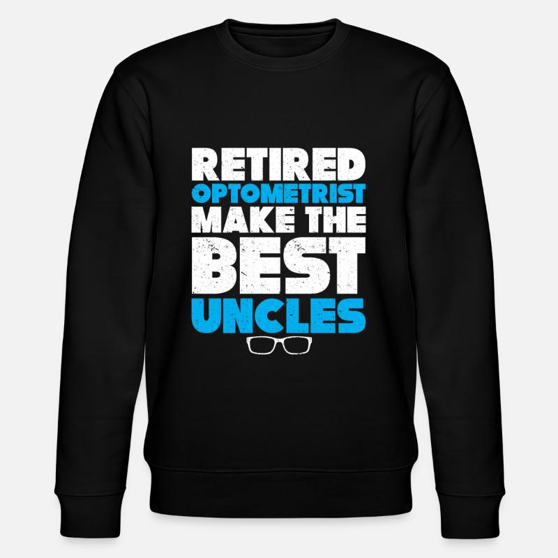 Optician Gift Optometry - Stanley/Stella CHANGER Unisex Organic Sweatshirt - black