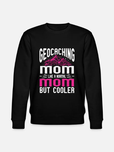 Geocaching Gift Geocacher Geocache - Stanley/Stella CHANGER Unisex Organic Sweatshirt - black
