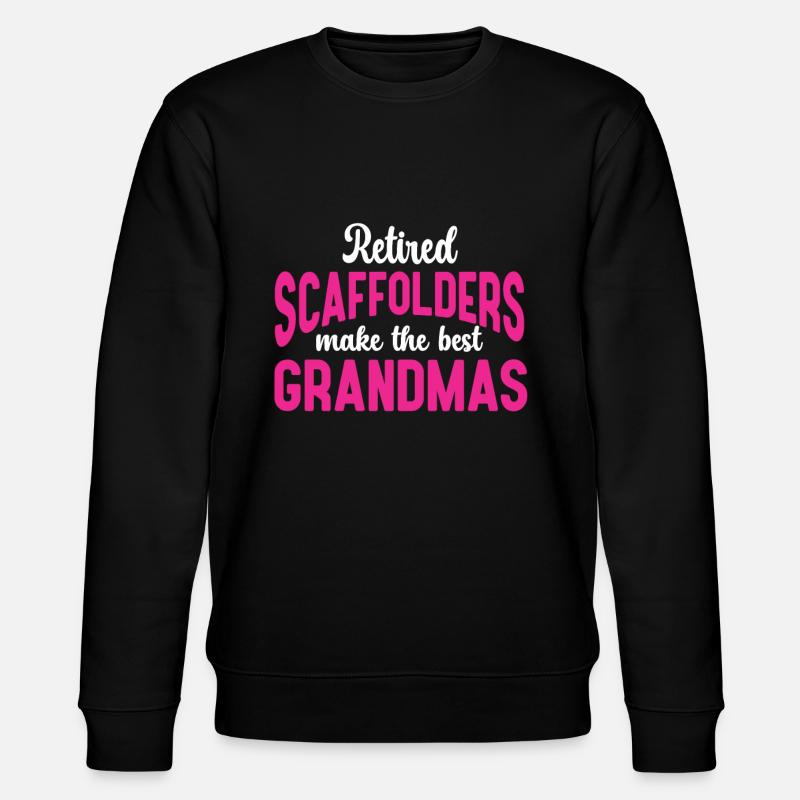 Gerüstbauer Geschenk Handwerker Job Gerüstbauer - Stanley/Stella Unisex Bio-Sweatshirt CHANGER  - Schwarz