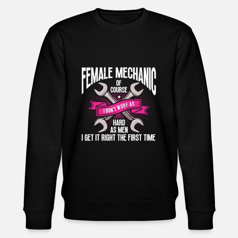 Mechanic Gift Mechanic - Stanley/Stella CHANGER Unisex Organic Sweatshirt - black