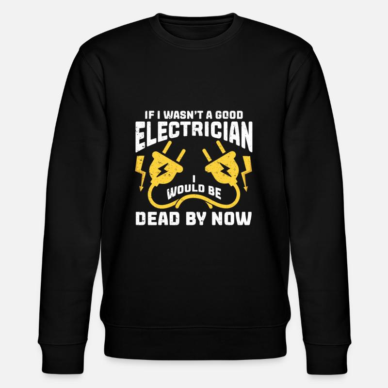 Cadeau d’électricien - Sweat bio CHANGER Stanley/Stella Unisexe - noir