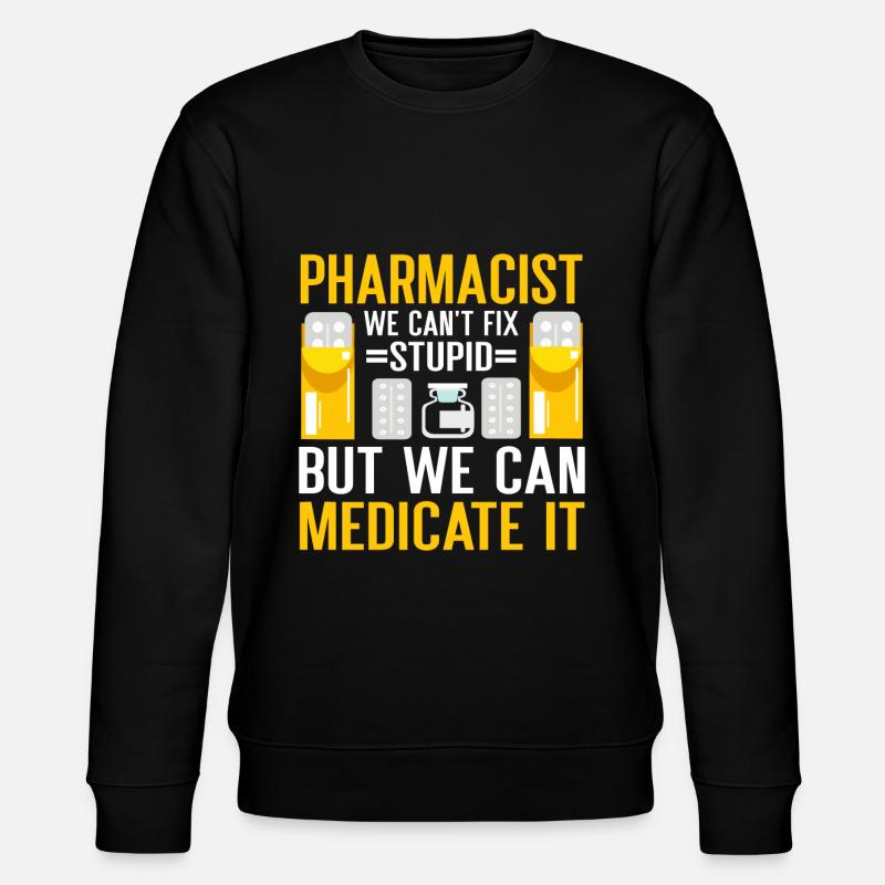 Pharmacie de cadeaux d’apothicaire - Sweat bio CHANGER Stanley/Stella Unisexe - noir