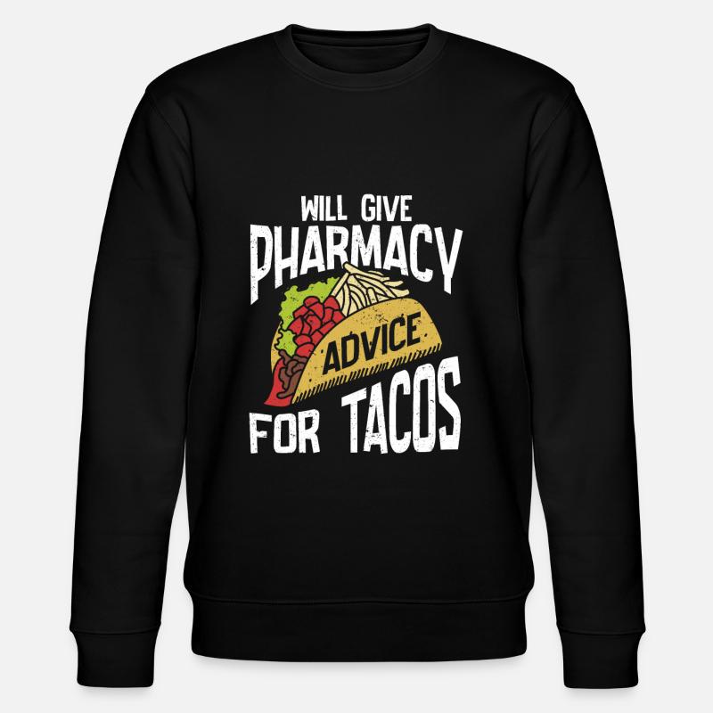Apotheker Geschenk Apotheke - Stanley/Stella Unisex Bio-Sweatshirt CHANGER  - Schwarz