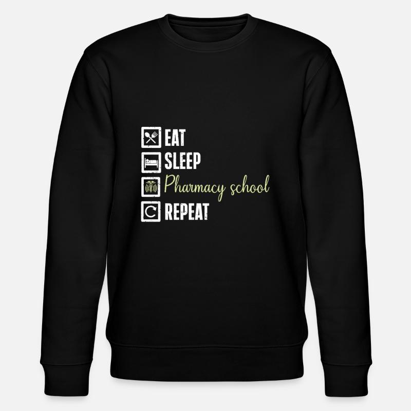 Apotheker Geschenk Apotheke - Stanley/Stella Unisex Bio-Sweatshirt CHANGER  - Schwarz
