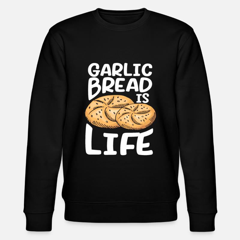 Brotbacken Bäckerei Bäcker - Stanley/Stella Unisex Bio-Sweatshirt CHANGER  - Schwarz
