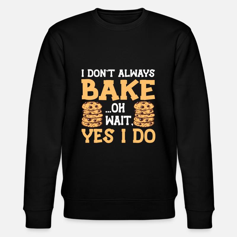 Biscuits Baking Christmas Cookie Baker - Stanley/Stella CHANGER Unisex Organic Sweatshirt - black