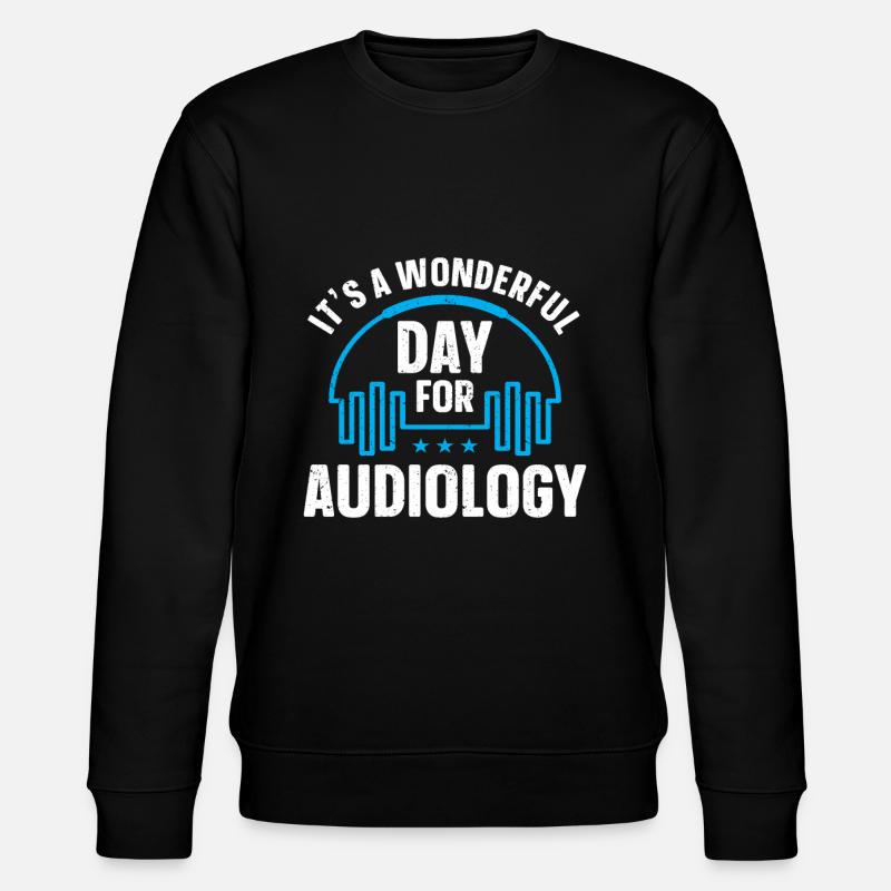Audiology Audiologists - Stanley/Stella CHANGER Unisex Organic Sweatshirt - black