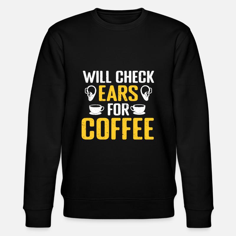 Audiology Audiologists - Stanley/Stella CHANGER Unisex Organic Sweatshirt - black