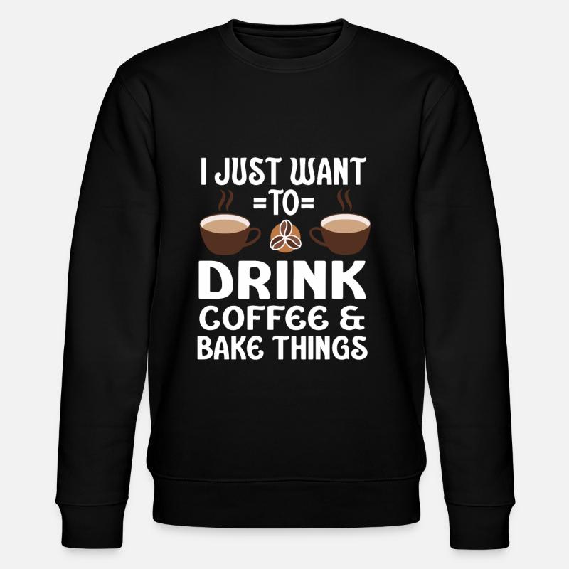 Barista Coffee - Stanley/Stella CHANGER Unisex Organic Sweatshirt - black