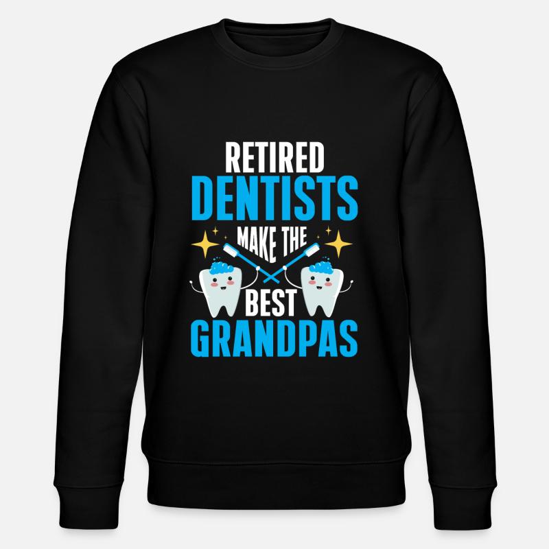 Dentist Student Degree Teeth Dentistry - Stanley/Stella CHANGER Unisex Organic Sweatshirt - black