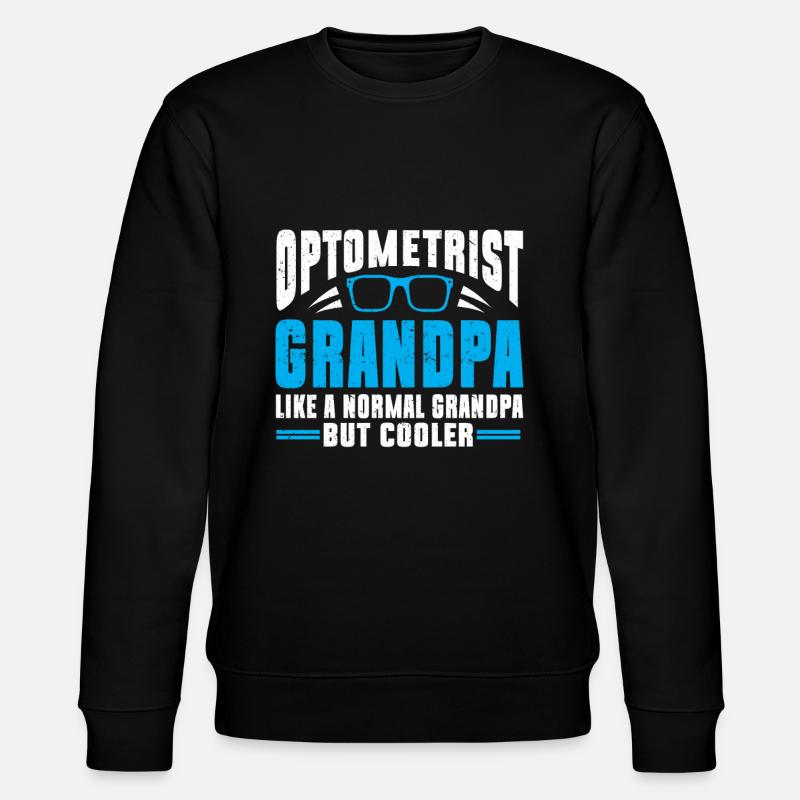 Optometrist Optiker Optometrie - Stanley/Stella Unisex Bio-Sweatshirt CHANGER  - Schwarz