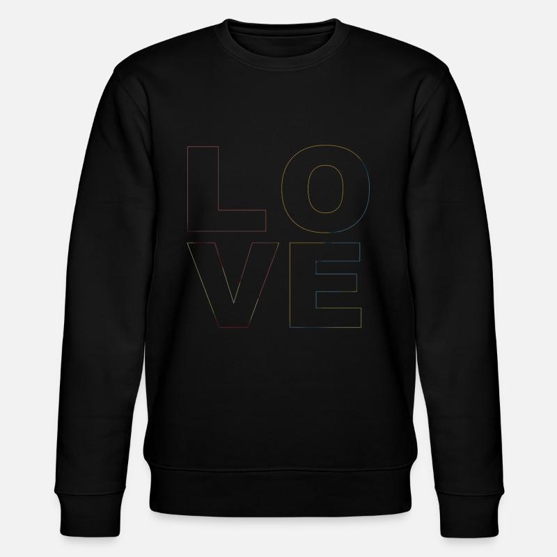 Love - Sweat bio CHANGER Stanley/Stella Unisexe - noir