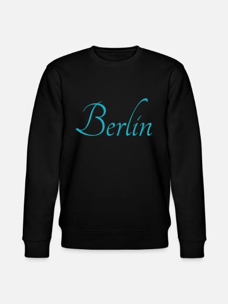 Berlin Hauptstadt - Stanley/Stella Unisex Bio-Sweatshirt CHANGER - Schwarz