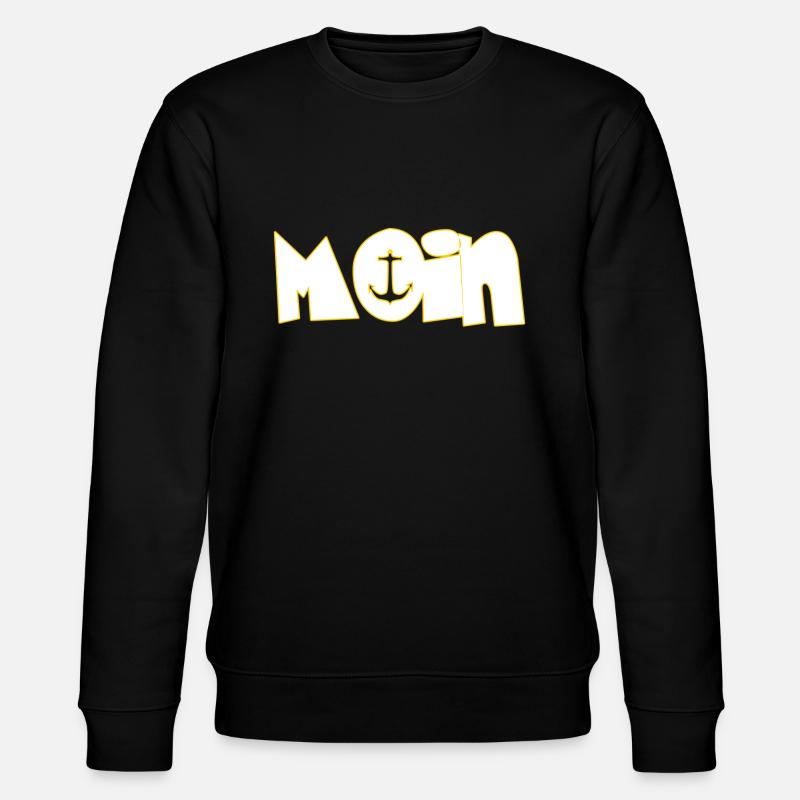 Moin - Stanley/Stella Unisex Bio-Sweatshirt CHANGER  - Schwarz