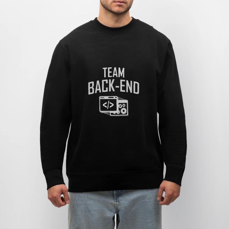 TEAM BACK-END, Programmer, Coder, Computer Scientist Stanley/Stella CHANGER Unisex Organic Sweatshirt