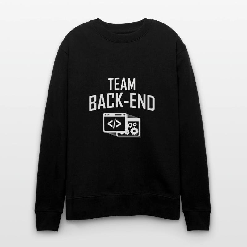 TEAM BACK-END, Programmer, Coder, Computer Scientist Stanley/Stella CHANGER Unisex Organic Sweatshirt