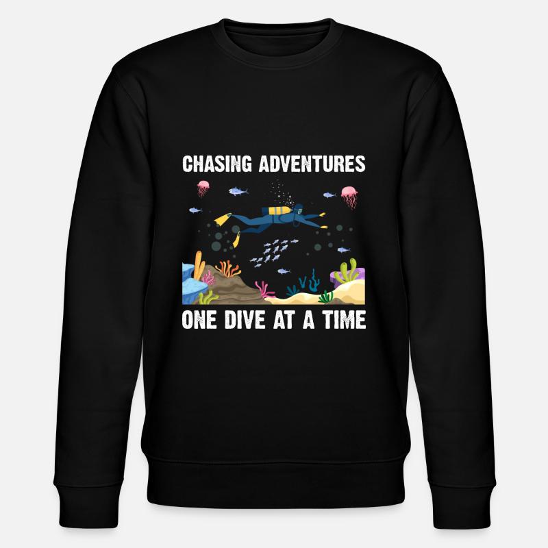 Plongée Aventure Plongeurs Mer Océan - Sweat bio CHANGER Stanley/Stella Unisexe - noir