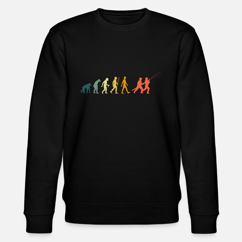 Pompiers De l’Évolution Rétro - Sweat bio CHANGER Stanley/Stella Unisexe - noir