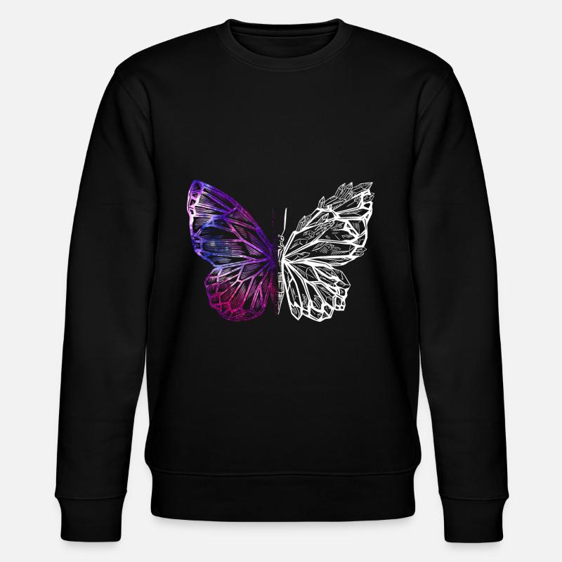 Papillon Papillon - Sweat bio CHANGER Stanley/Stella Unisexe - noir