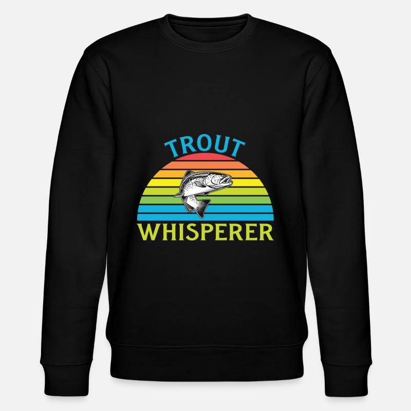 Pêcher Pêcheur Canne à pêche - Sweat bio CHANGER Stanley/Stella Unisexe - noir
