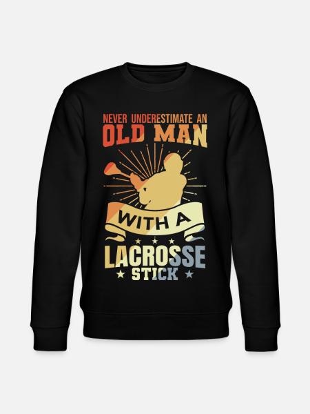 Lacrosse Grandfather - Stanley/Stella CHANGER Unisex Organic Sweatshirt - black