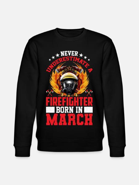 Fire Brigade Birthday March - Stanley/Stella CHANGER Unisex Organic Sweatshirt - black