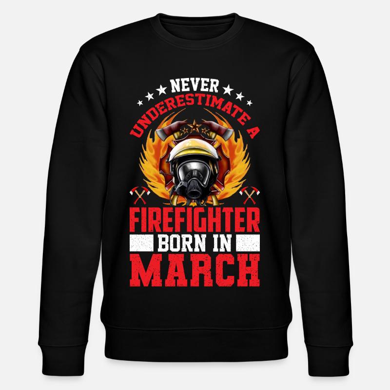 Marche d’anniversaire des pompiers - Sweat bio CHANGER Stanley/Stella Unisexe - noir