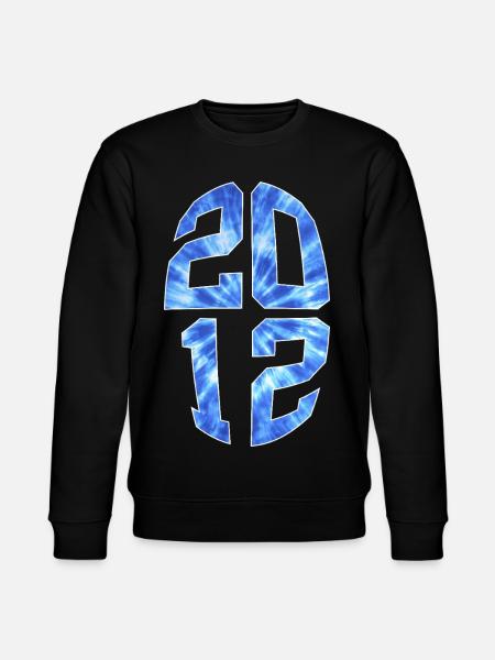 14 YEARS OLD 2012 14TH BIRTHDAY - Stanley/Stella CHANGER Unisex Organic Sweatshirt - black