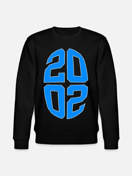 24 ANS 2002 24E ANNIVERSAIRE - Sweat bio CHANGER Stanley/Stella Unisexe - noir