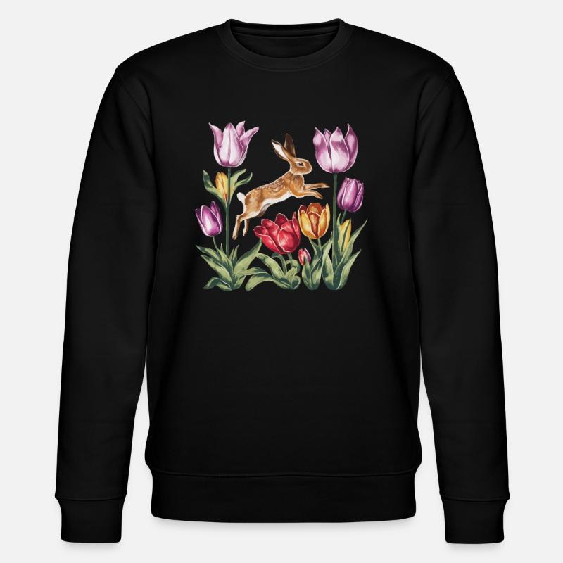 Ostara Eostre Equinox Witch Pagan Goddess Rituals - Stanley/Stella CHANGER Unisex Organic Sweatshirt - black
