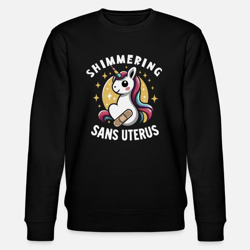 Hystérectomie pour restaurer la - Sweat bio CHANGER Stanley/Stella Unisexe - noir