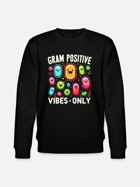 Microbiologist Microbiology Lab Staph Biology - Stanley/Stella CHANGER Unisex Organic Sweatshirt - black
