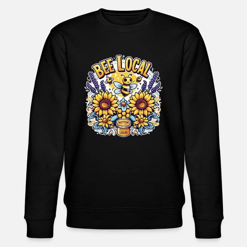 Marché fermier Agriculture Alimentation - Sweat bio CHANGER Stanley/Stella Unisexe - noir
