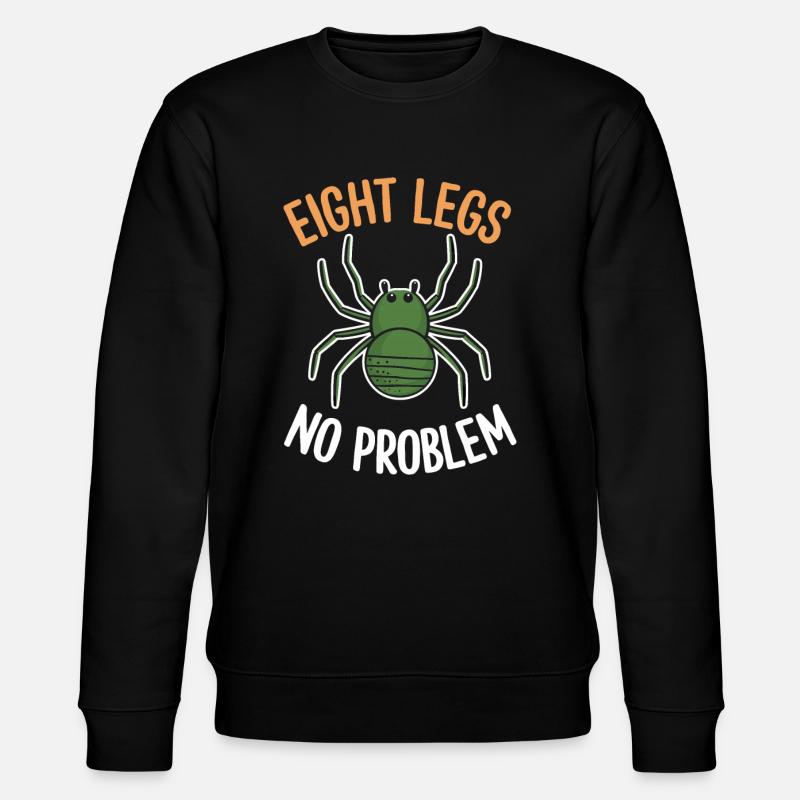 Pet Spider, Tarantula, Spider Lover - Stanley/Stella CHANGER Unisex Organic Sweatshirt - black