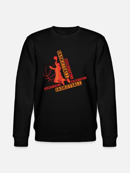 basketballshirt - Stanley/Stella Unisex Bio-Sweatshirt CHANGER  - Schwarz