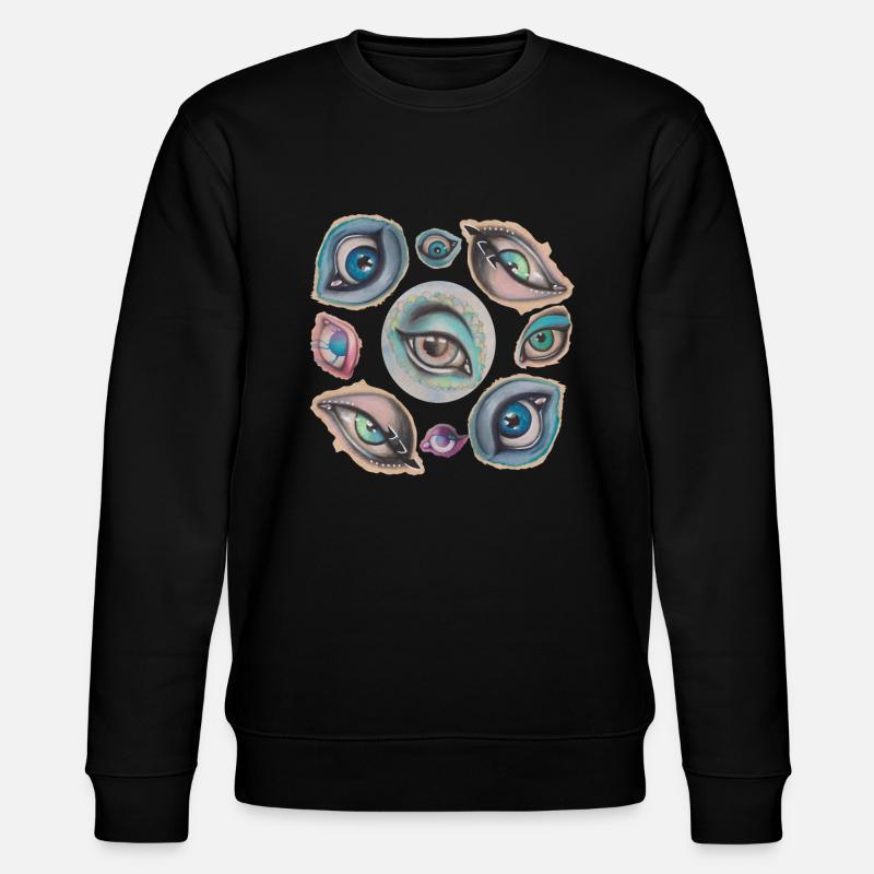 just eyes - Sweat bio CHANGER Stanley/Stella Unisexe - noir