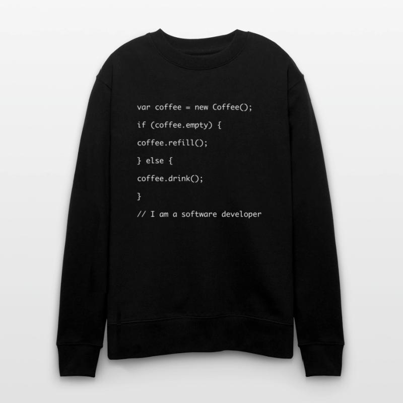 Recharge de café code Javascript Sweat bio CHANGER Stanley/Stella Unisexe