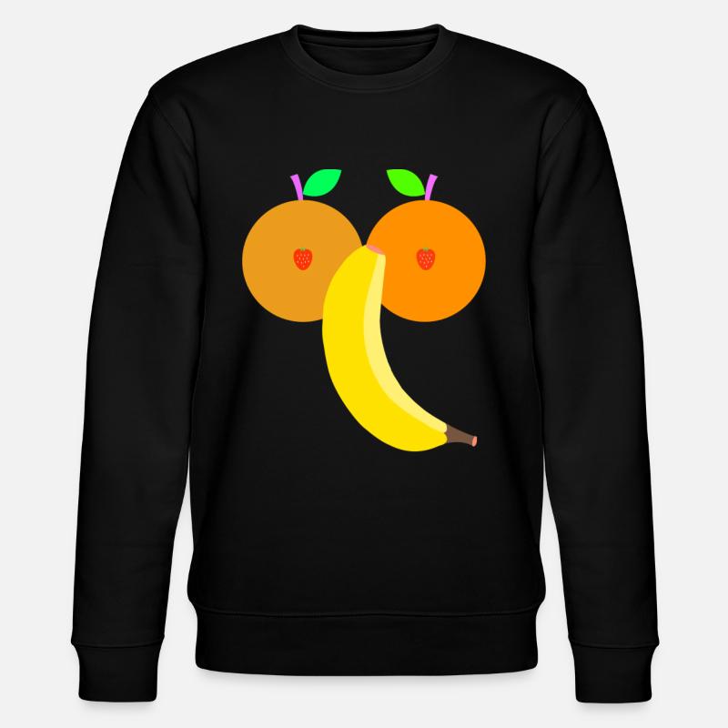Obst - Stanley/Stella Unisex Bio-Sweatshirt CHANGER  - Schwarz