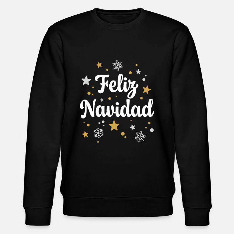 Feliz Navidad - Sweat bio CHANGER Stanley/Stella Unisexe - noir